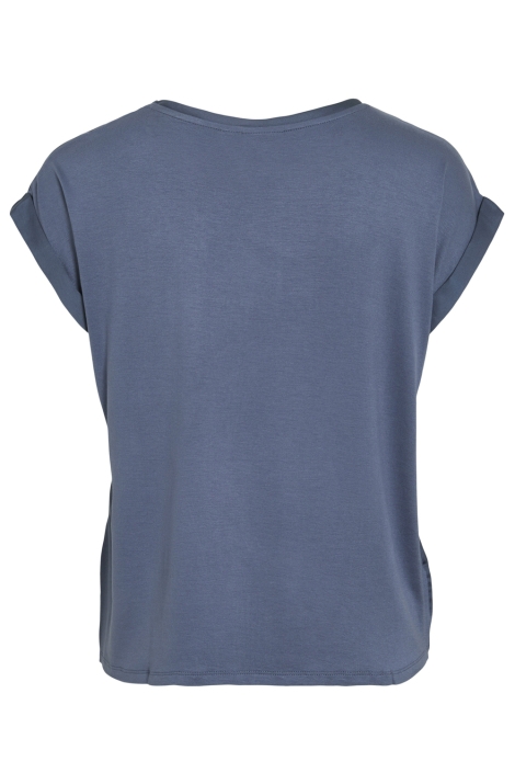 Vila viellette s/s satin top - noos